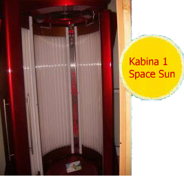 solarium - kabina 1